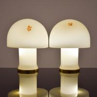 Pair of Vistosi Mushroom Lamps, Murano - Sold for $1,950 on 05-02-2020 (Lot 142).jpg